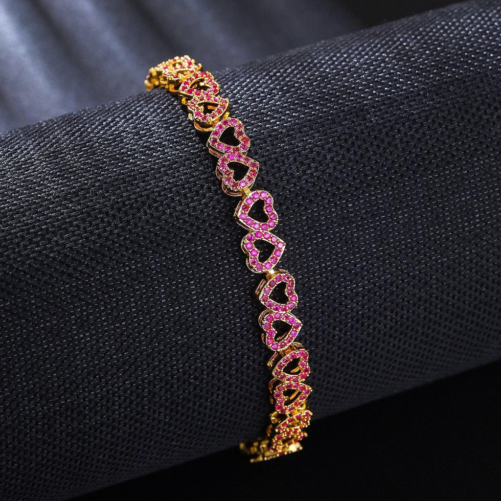 Infinite Heart Sparkle Bracelet