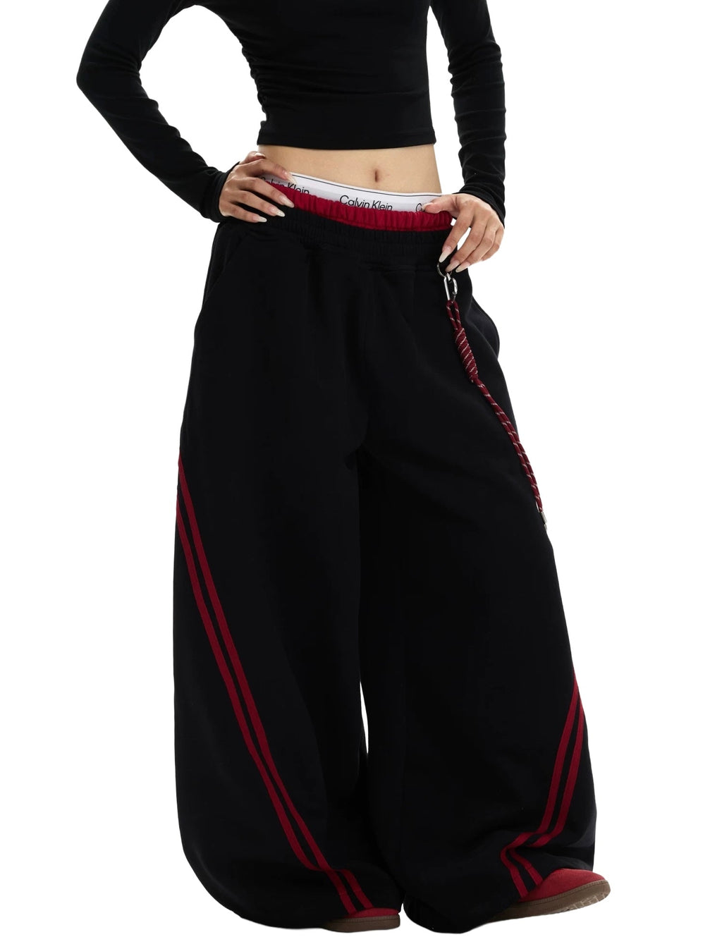 1127 STRIPED JOGGERS