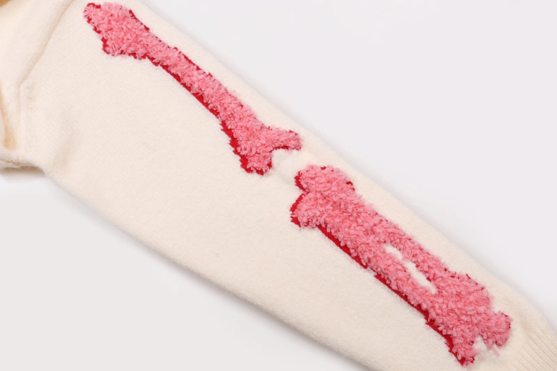 AMRI Apricot Core Knitted sweater Hoodie