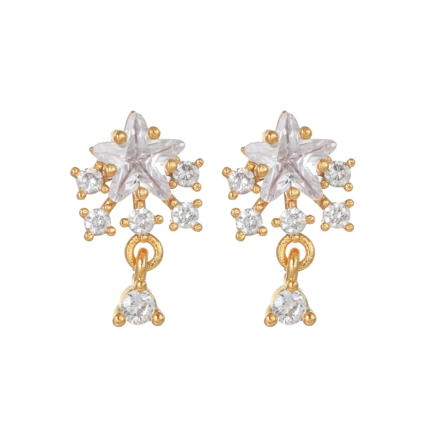 Sweet Pink Love Earrings Set