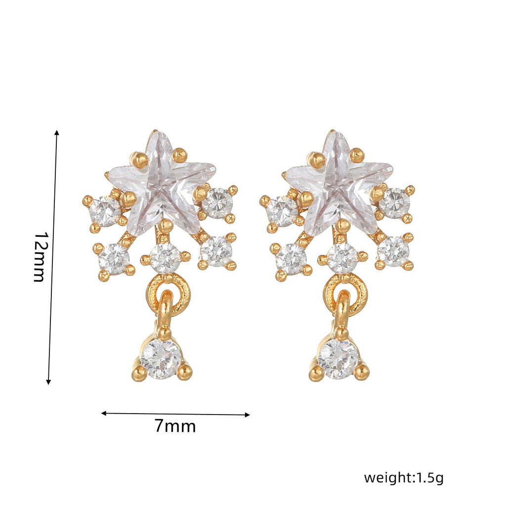 Sweet Pink Love Earrings Set