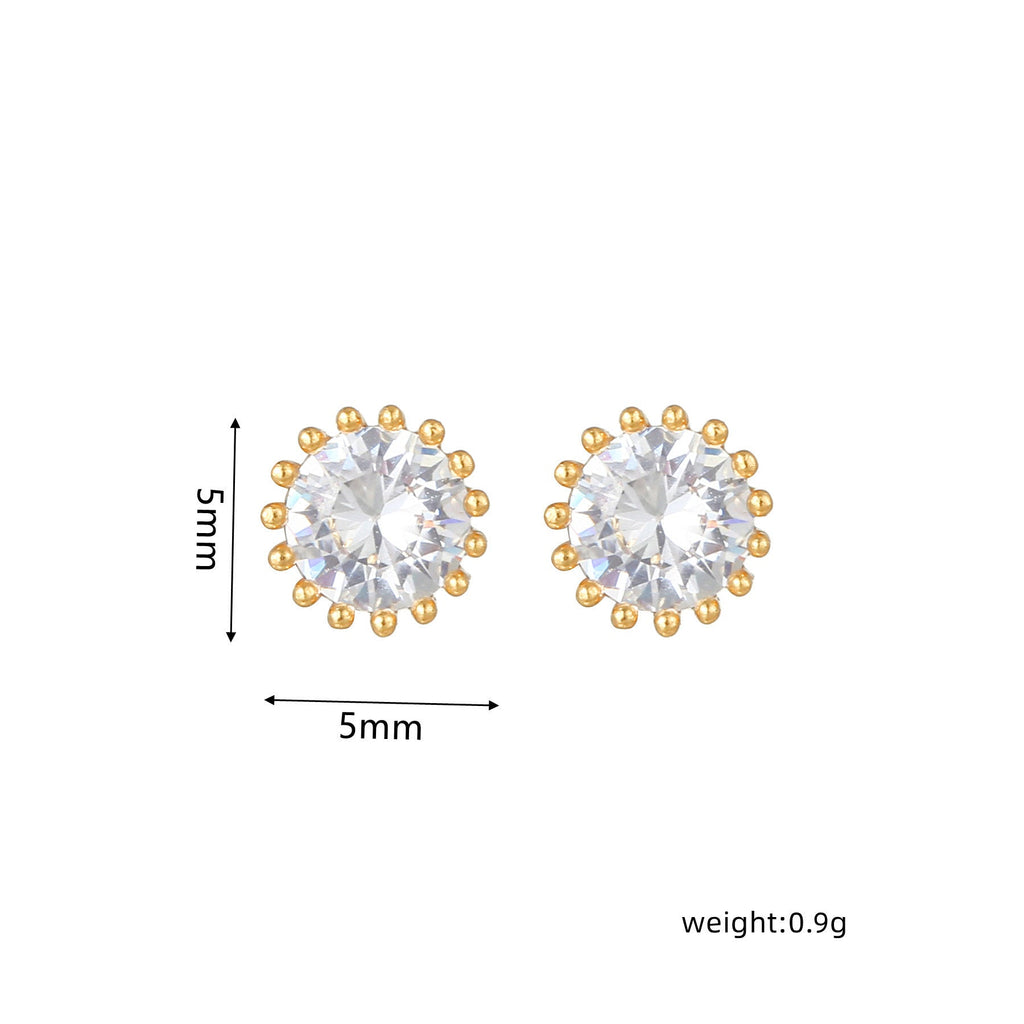 Sweet Pink Love Earrings Set