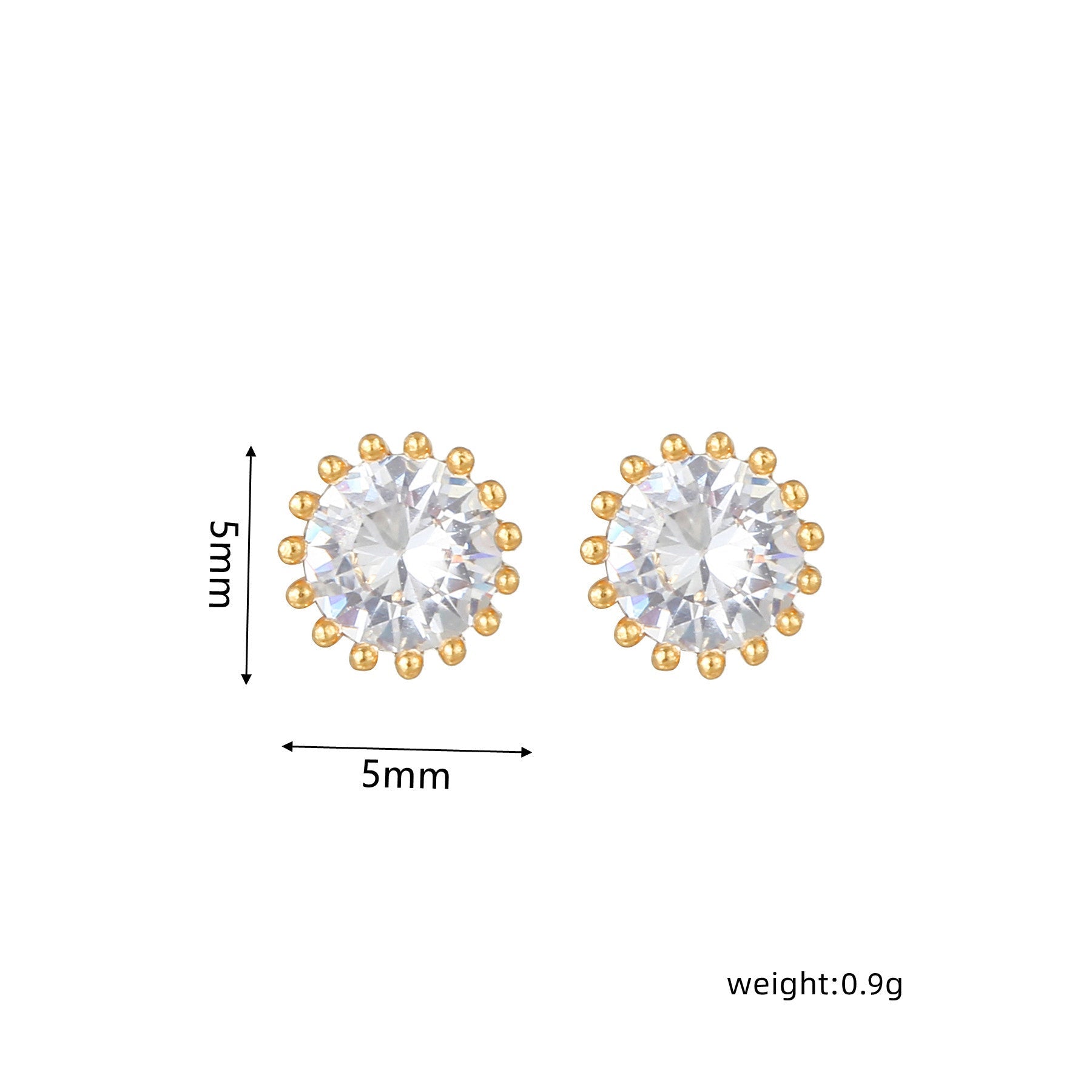 Sweet Pink Love Earrings Set