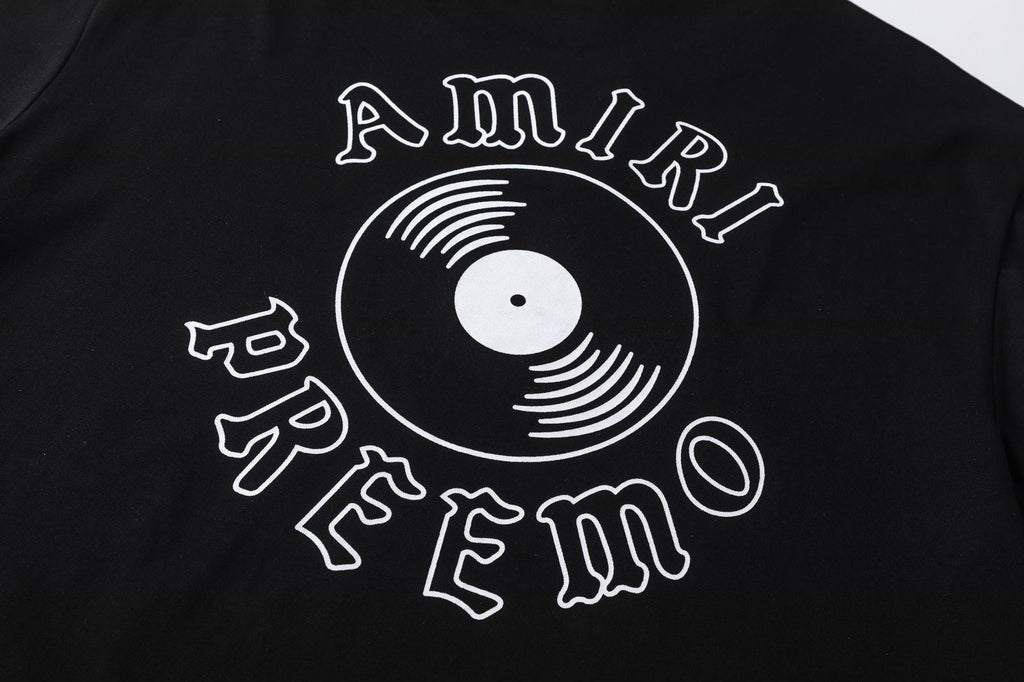 AMRI Black DJ Premier Edition Premier Record T-Shirt