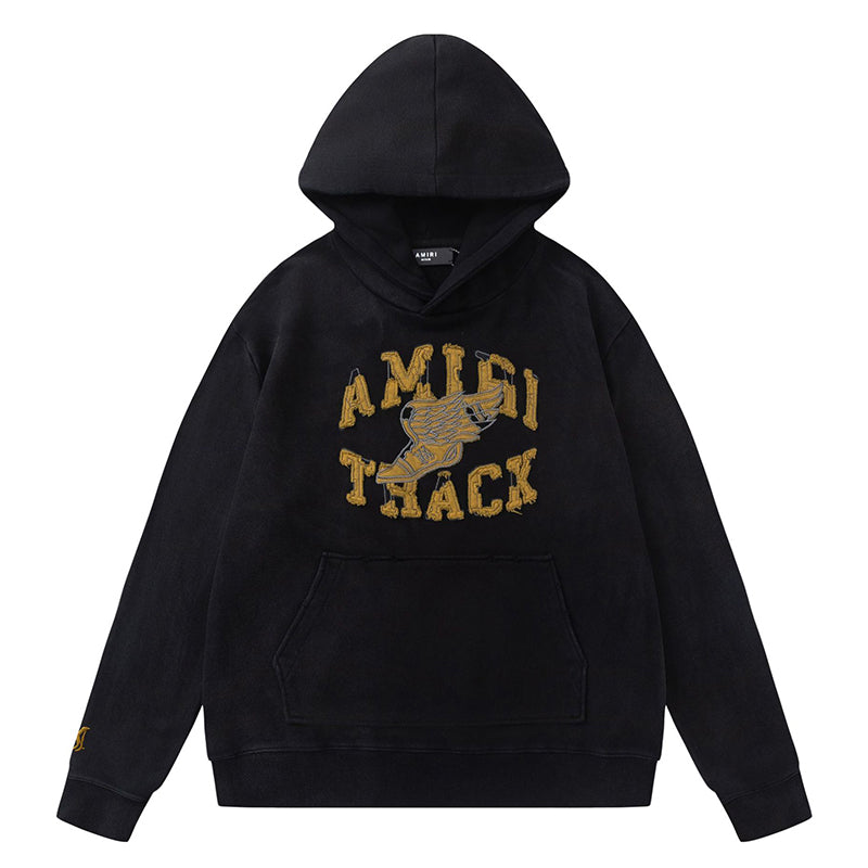 AMRI Track Faded Hoodie