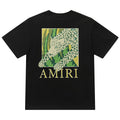 AMRI Men's Black Leopard T-shirt