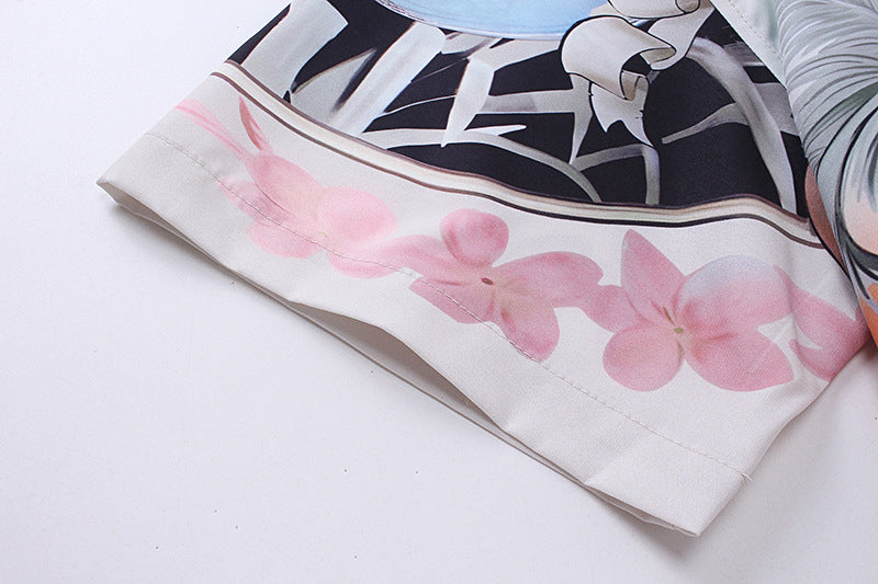 AMRI Men's Cherub Silk Shirt/Short/Suit