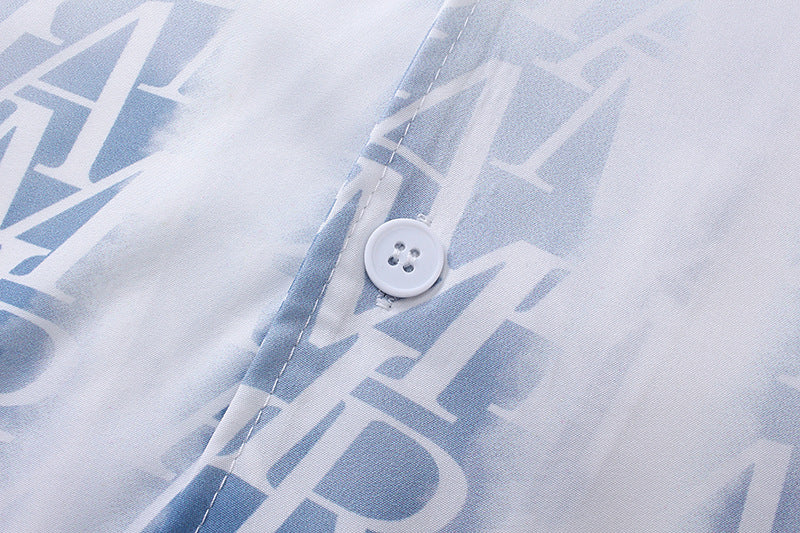 AMRI Allover Logo Printed Shirt