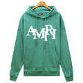 AMRl logo-applique cotton Hoodies