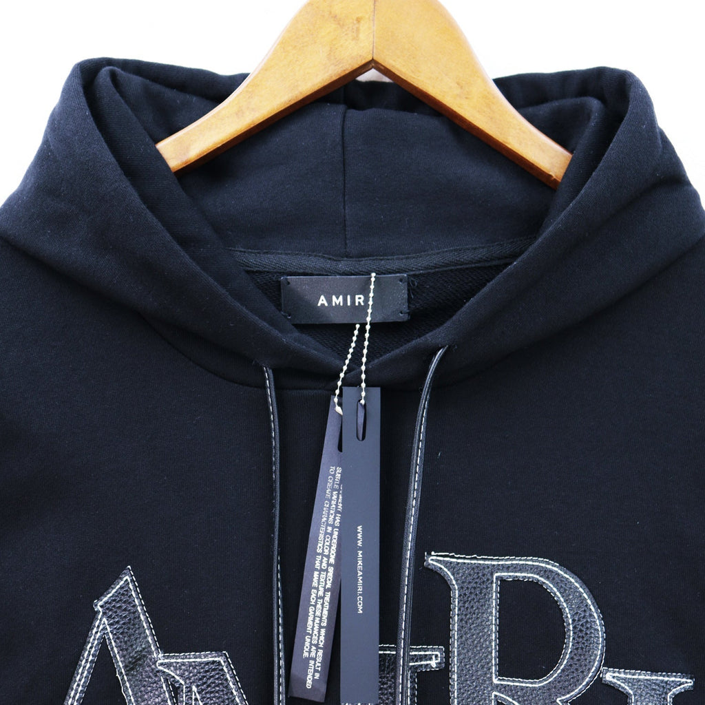 AMRl logo-applique cotton Hoodies