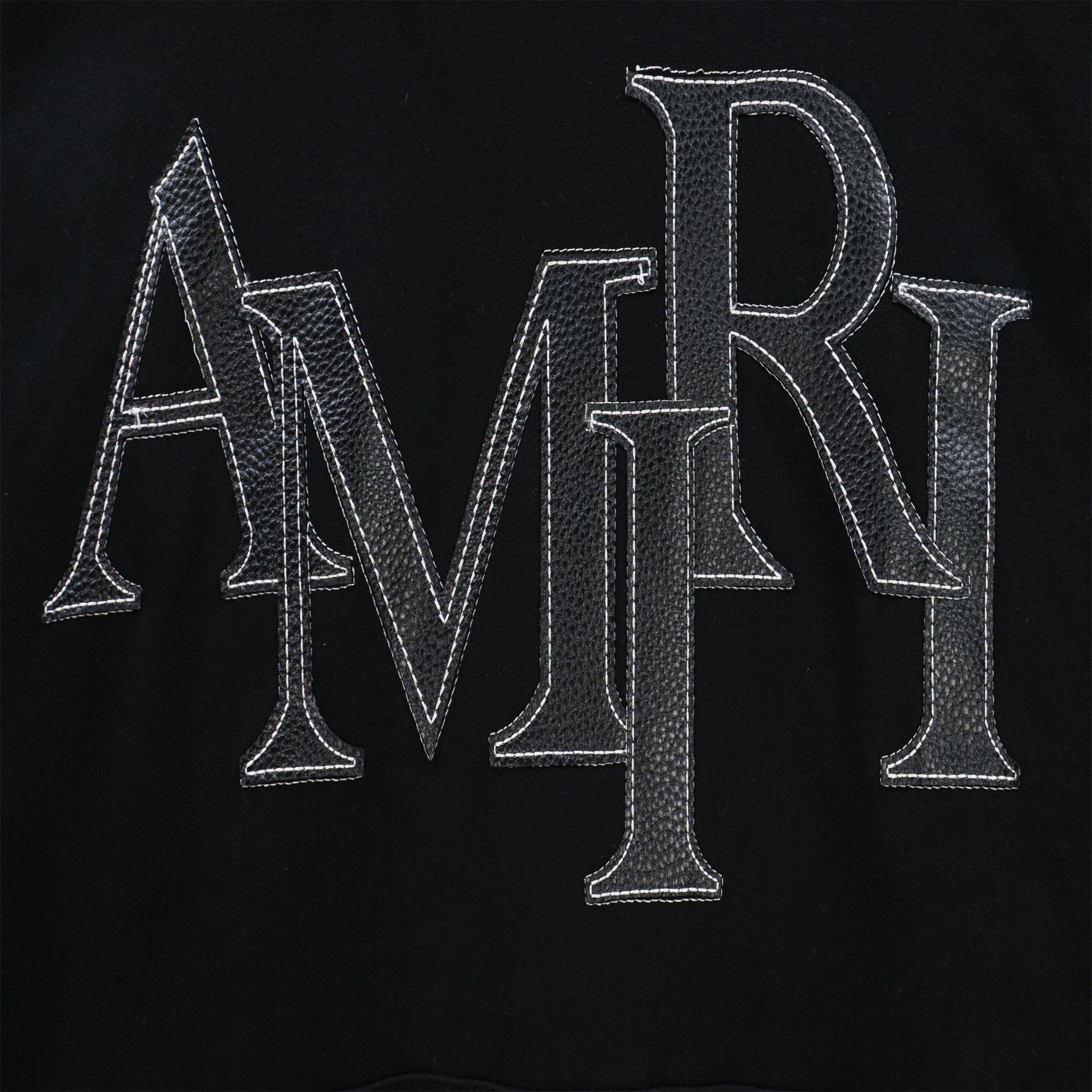 AMRl logo-applique cotton Hoodies