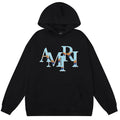 AMRl Street Style Long Sleeves Plain Cotton Logo Hoodies