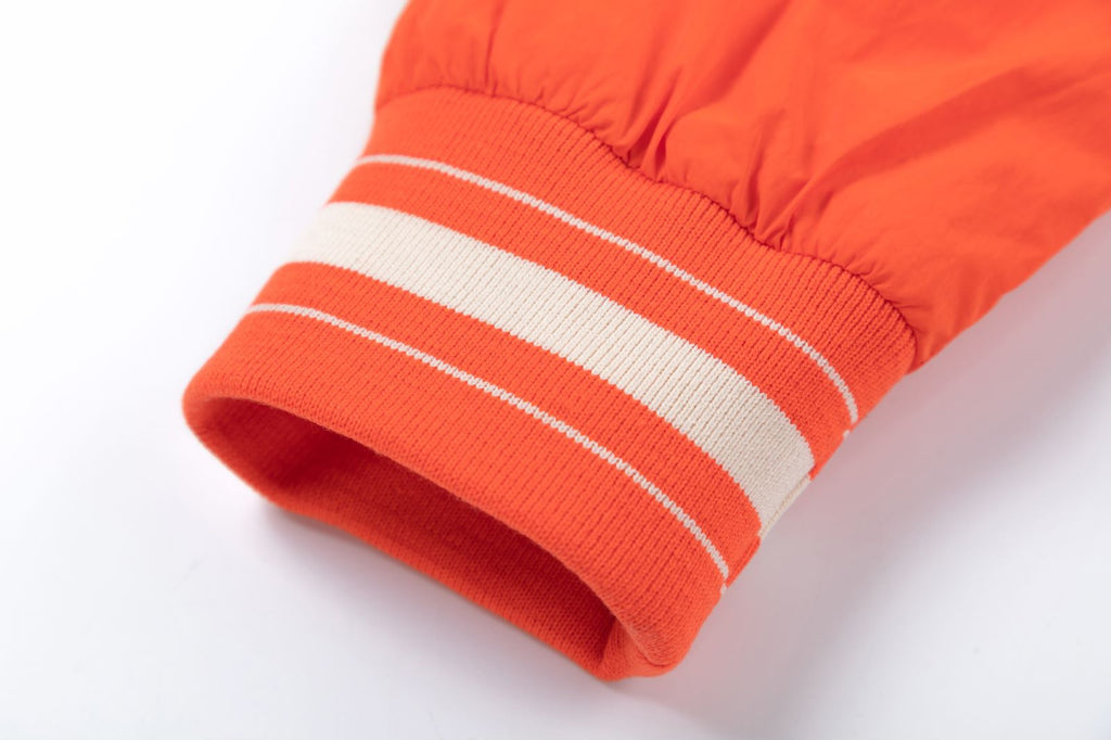 AMRI Logo-Appliquéd Padded Shell Bomber Jacket