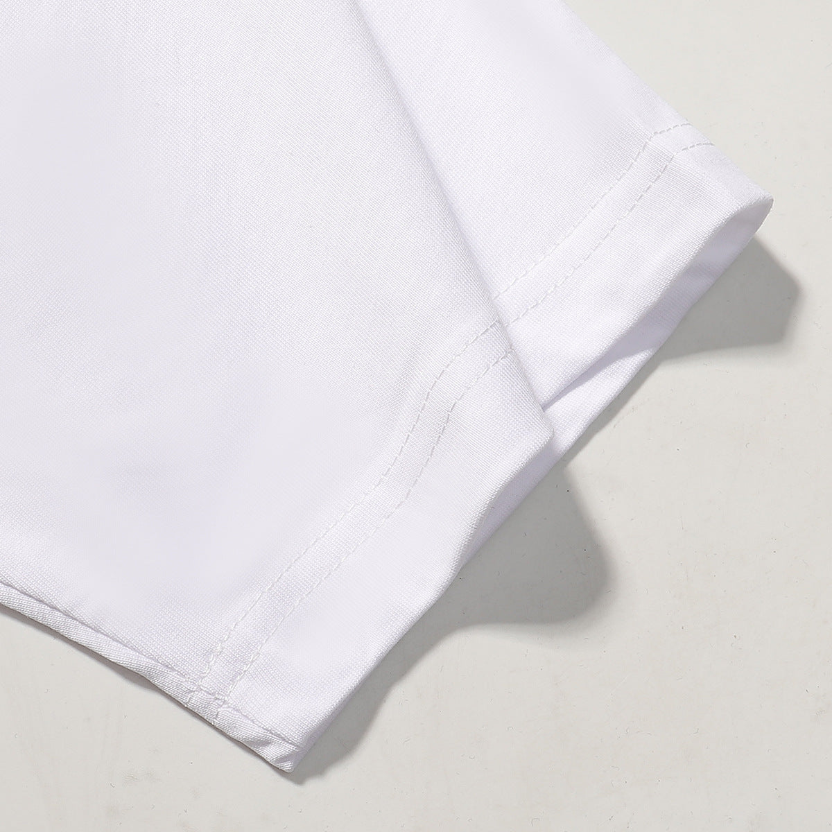 AMRI White Cotton T-shirt