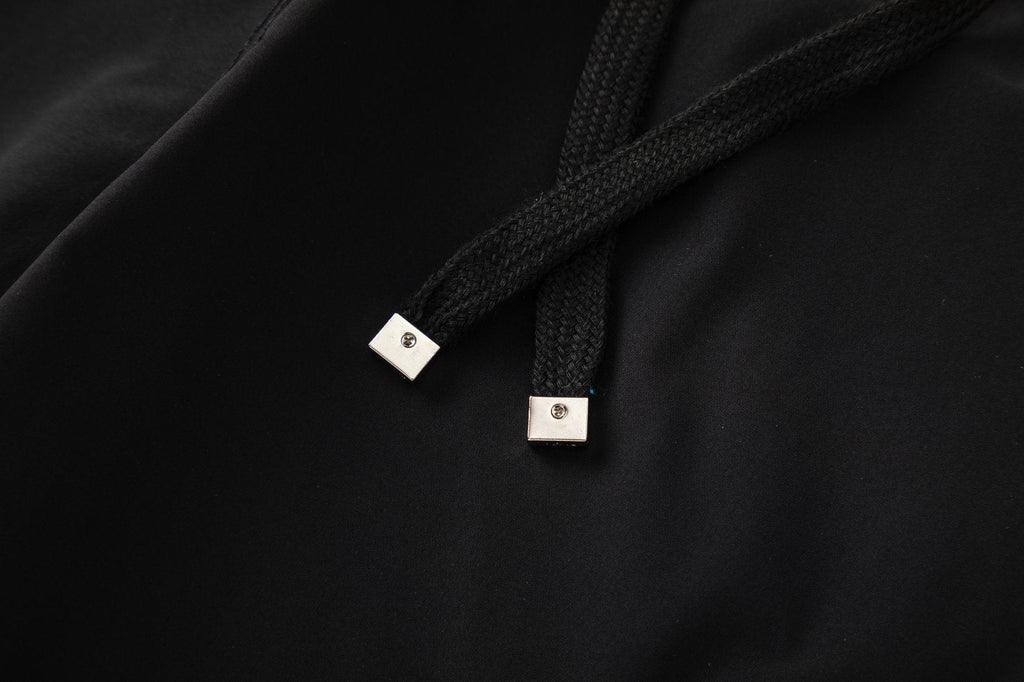 AMRI Pool Cue Straight-Leg Mid-Length Logo-Print Swim Shorts