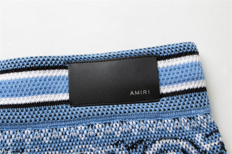 AMRI Bandana Print B-Ball Drawstring Shorts