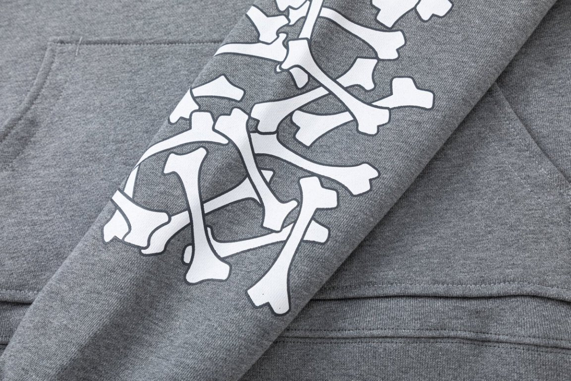 AMRl Stacked Bones Hoodies