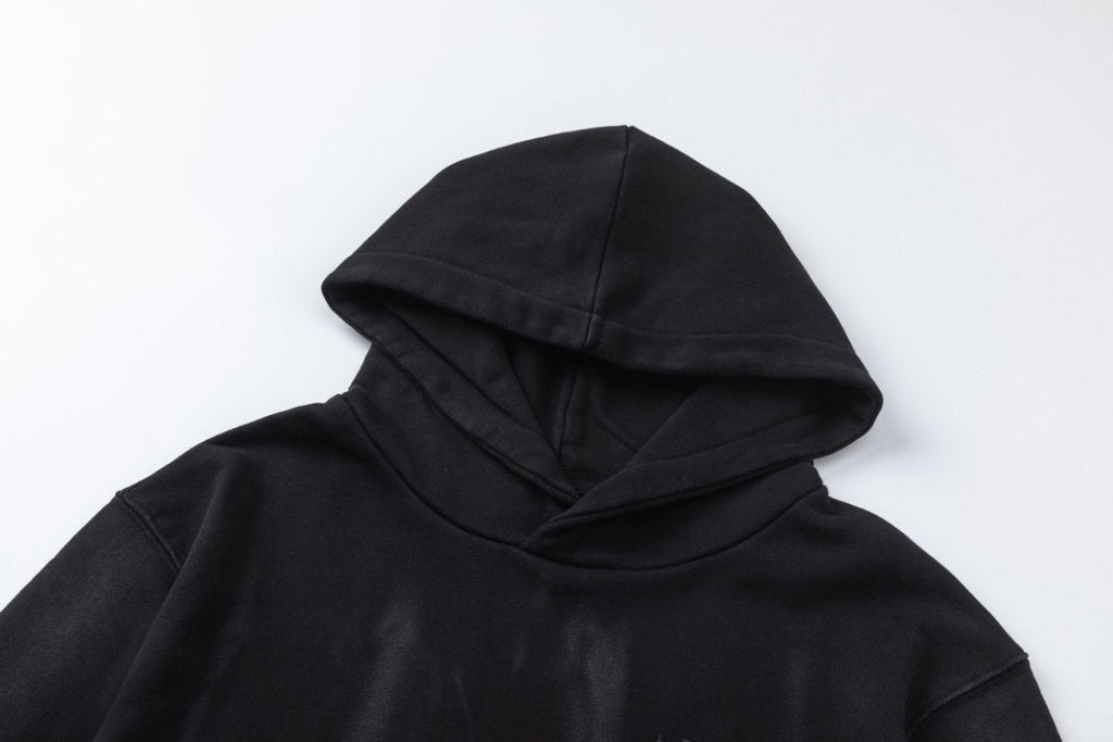 AMRI Faded-Effect Hoodie