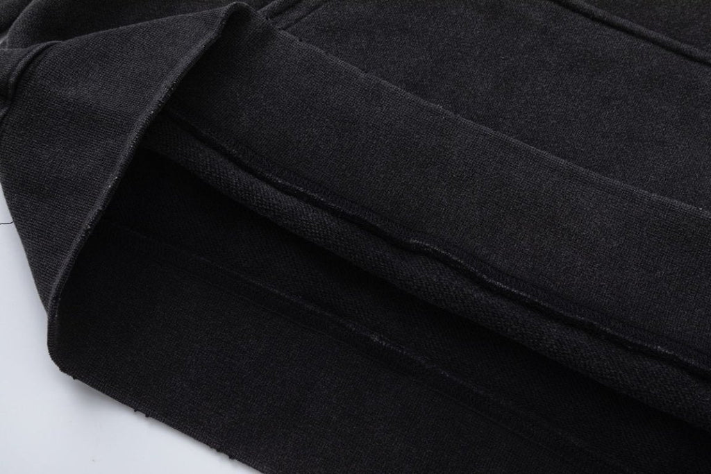 AMRl Lounge Crystal Embellished Cotton Graphic Hoodie