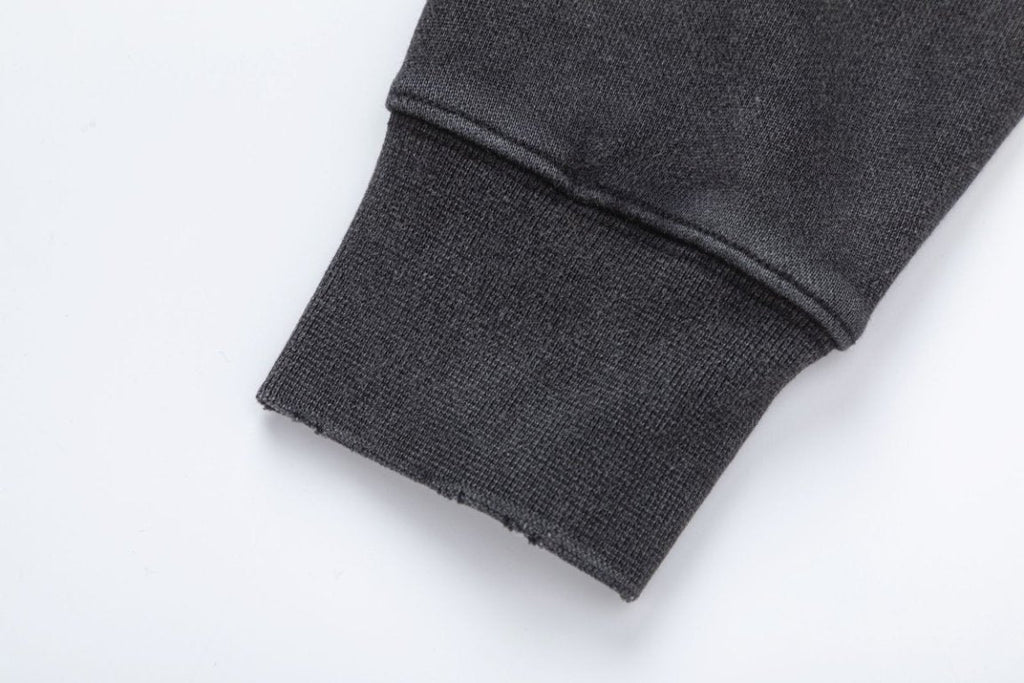 AMRl Lounge Crystal Embellished Cotton Graphic Hoodie