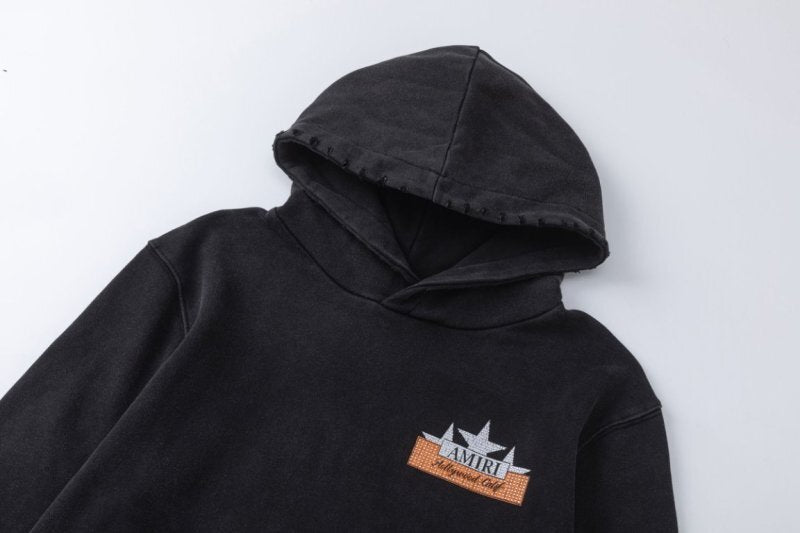 AMRI Vintage Crystal Star Hoodie