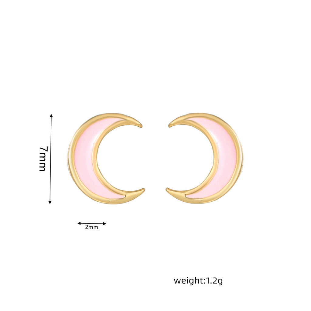 Sweet Pink Love Earrings Set