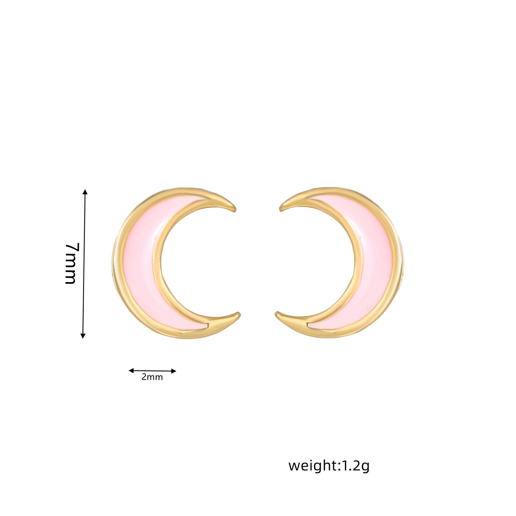 Sweet Pink Love Earrings Set