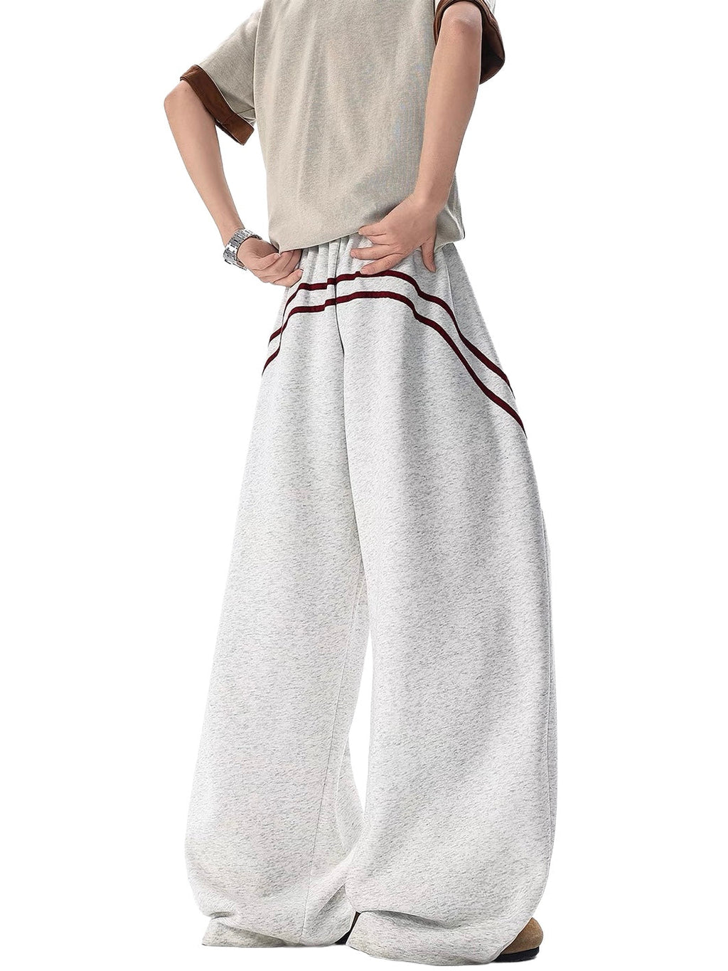 1127 STRIPED JOGGERS