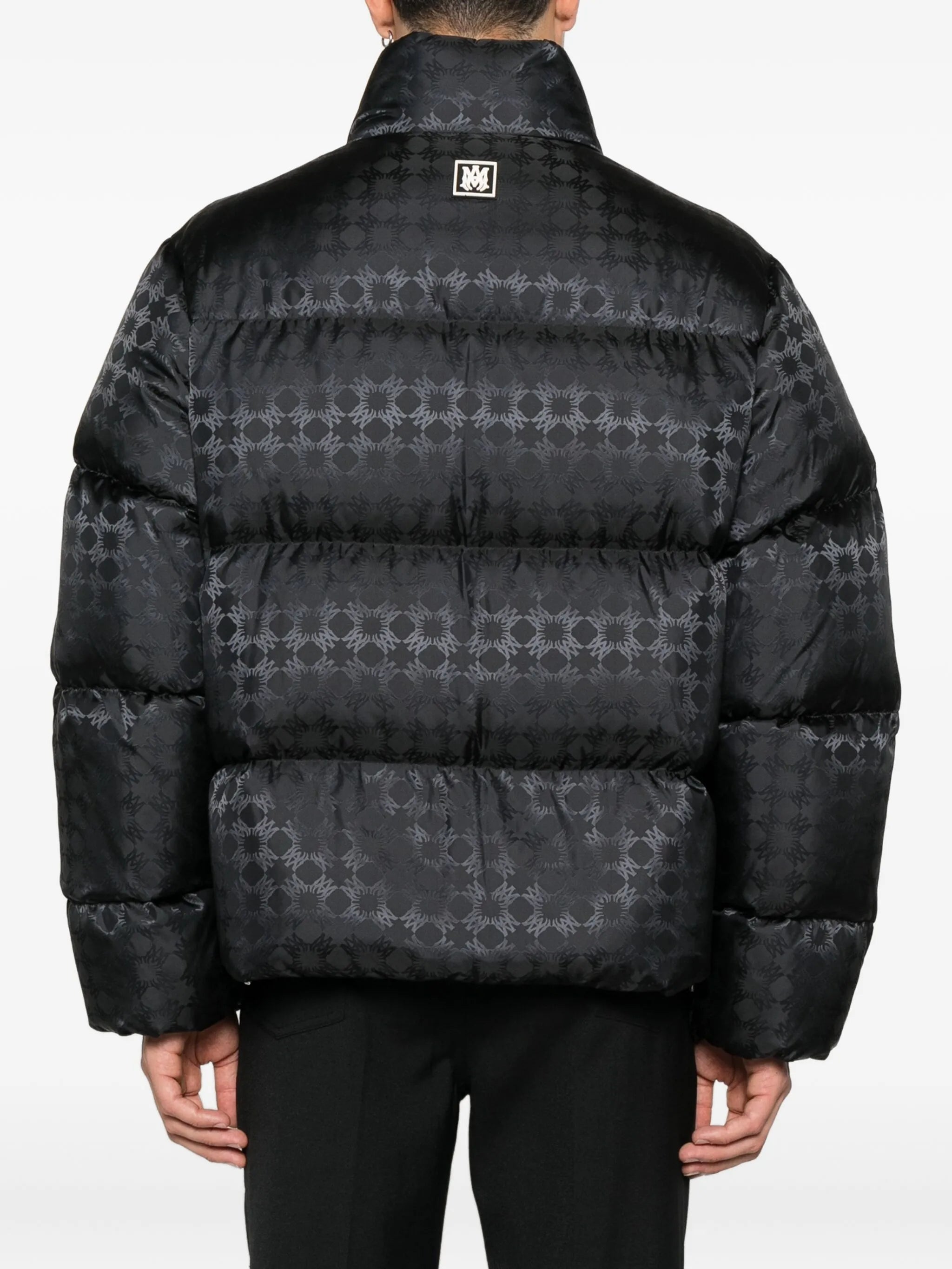 AMRI jacquard puffer down jacket
