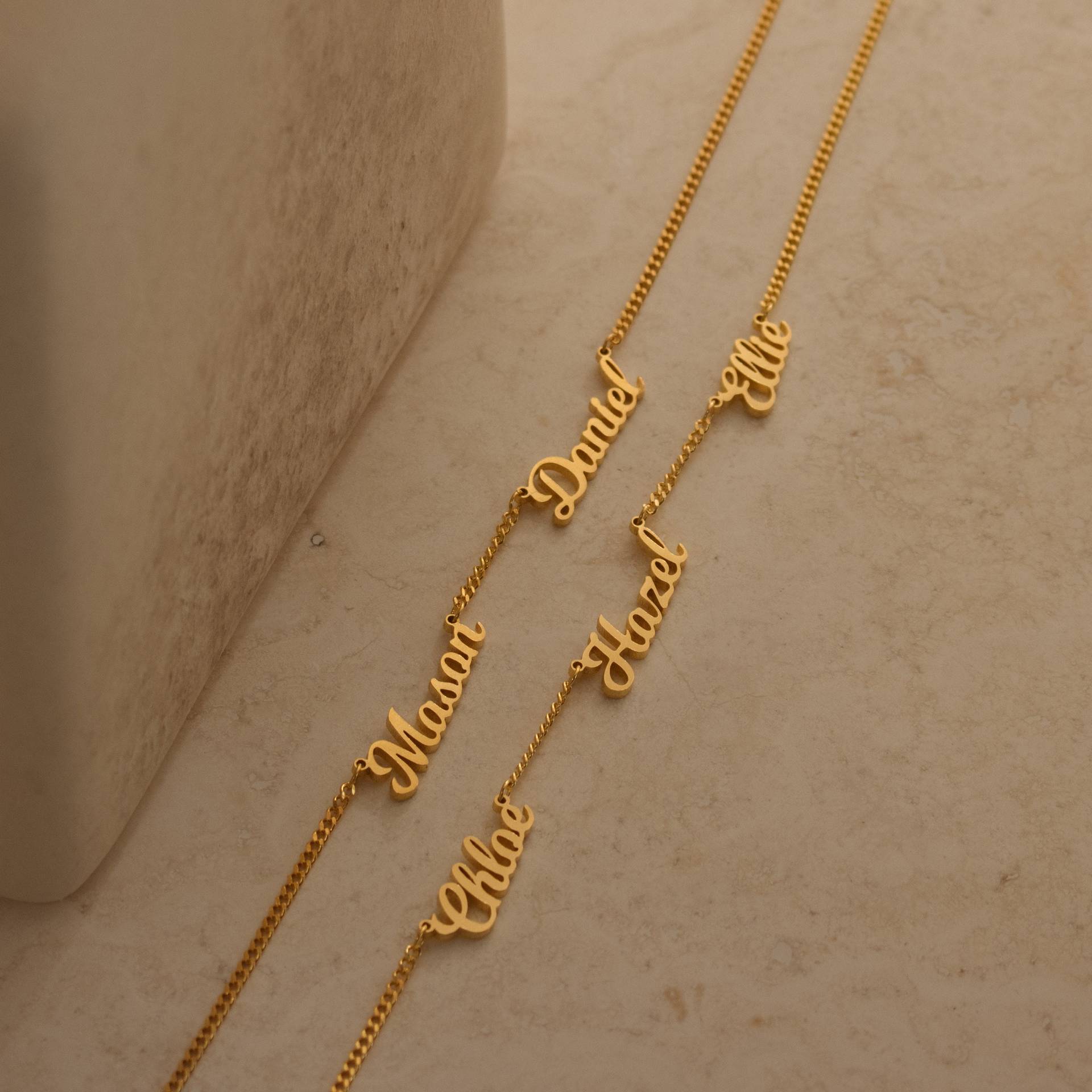Personalized Name Necklace with 1-6 Names ¨C 20 Fonts Available