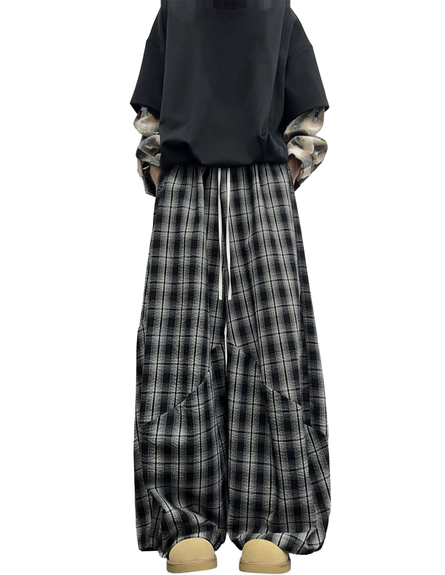 1099 PLAID SWEATS