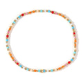 Colorful Beaded Elastic Cord Bracelet Set
