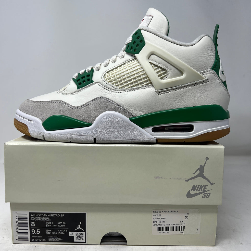 Jordan 4 Retro SB Pine Green