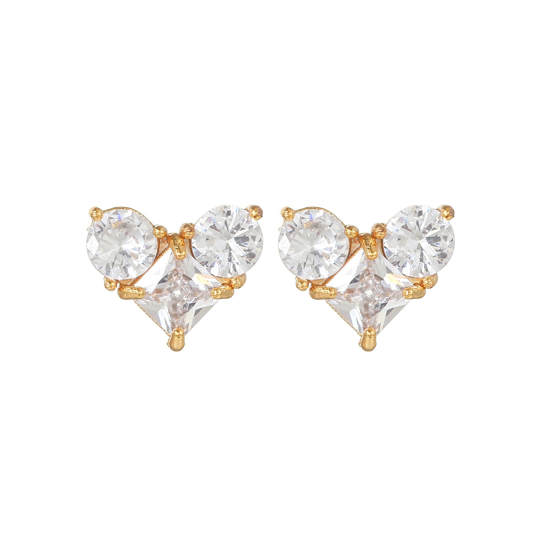 Sweet Pink Love Earrings Set