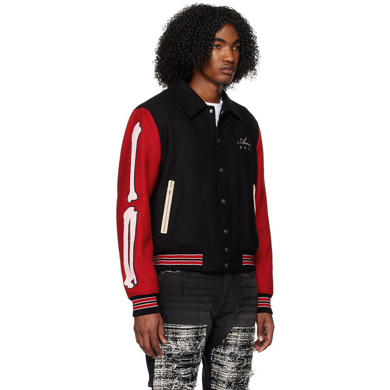 AMRI Lunar New Year Bones bomber jacket