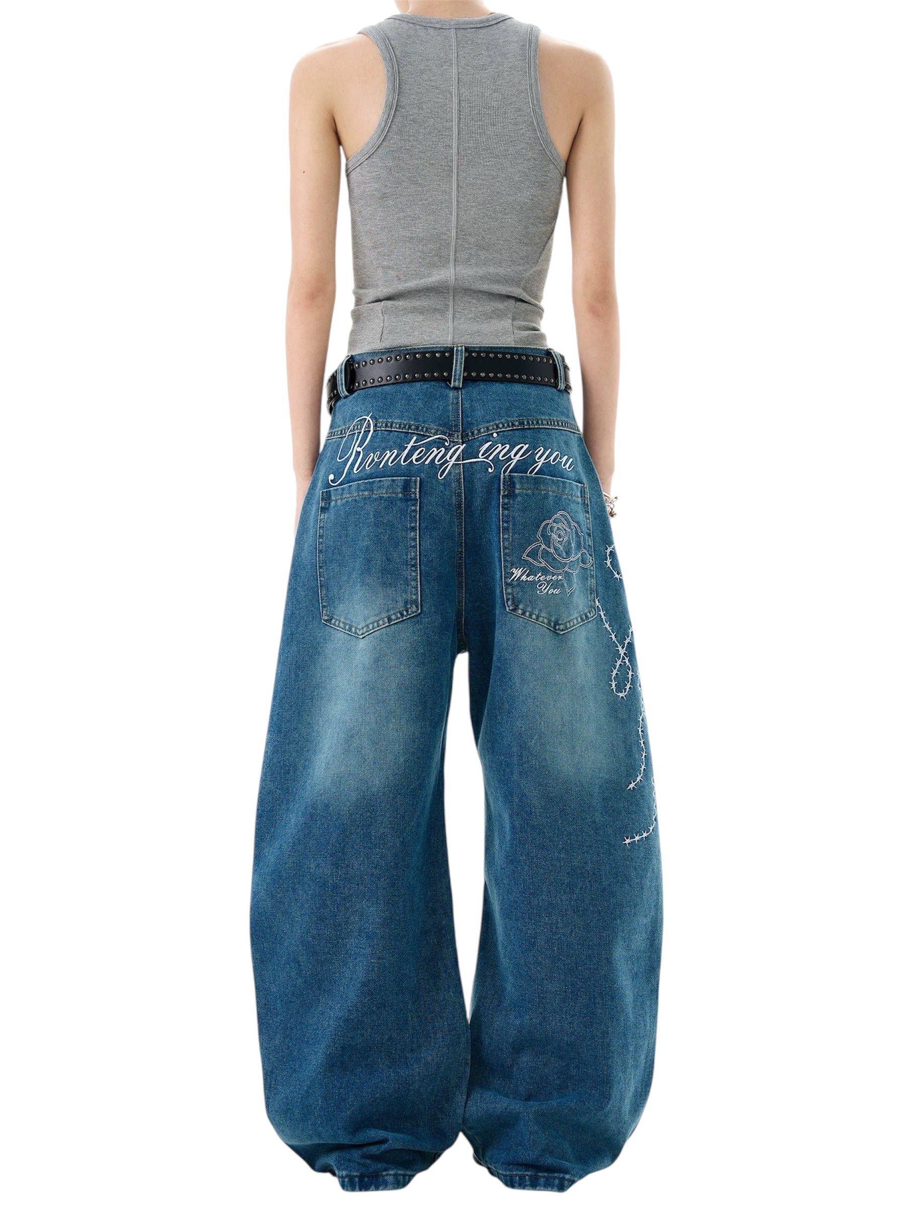 1074 BARBED JEANS