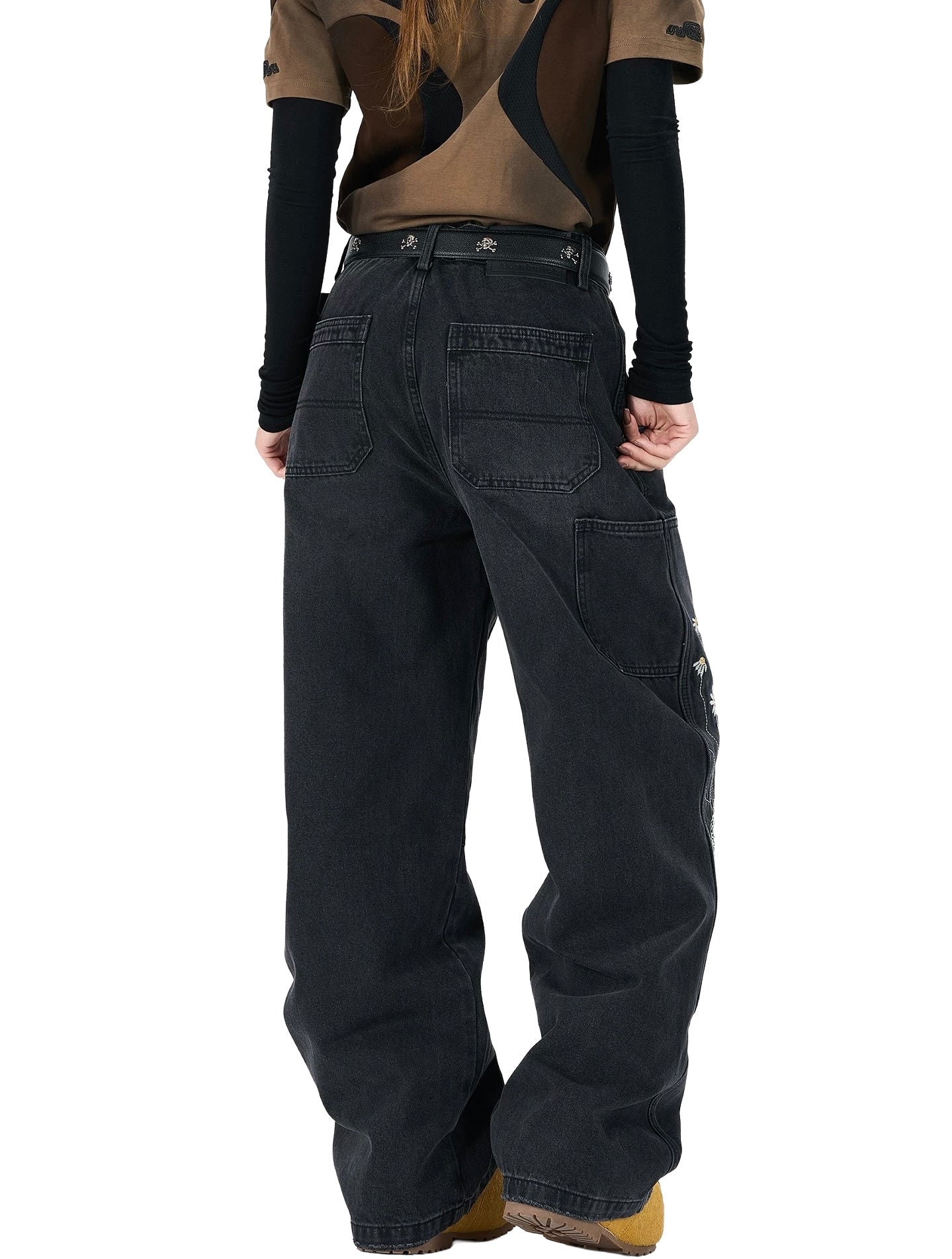 1088 FLORAL DENIM