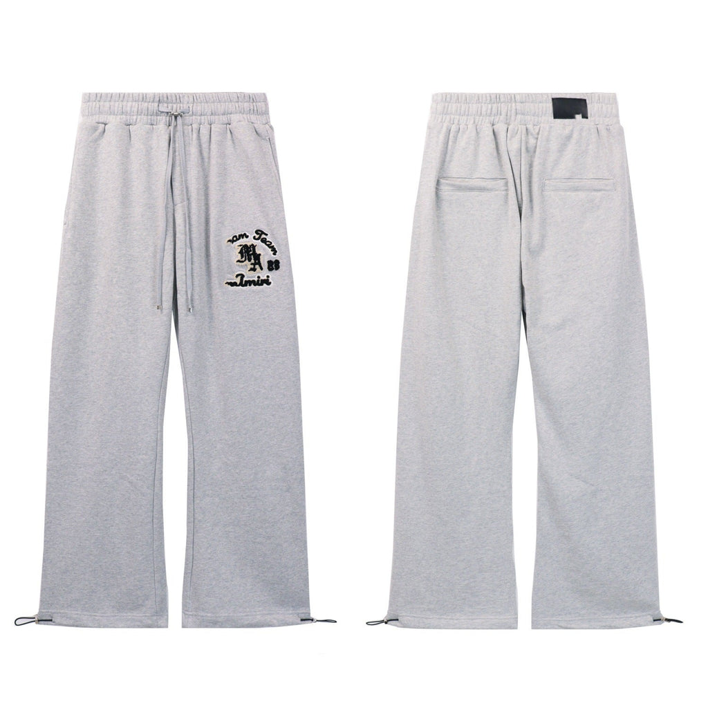 AMRI Logo-Embroidered Cotton-Jersey Pant