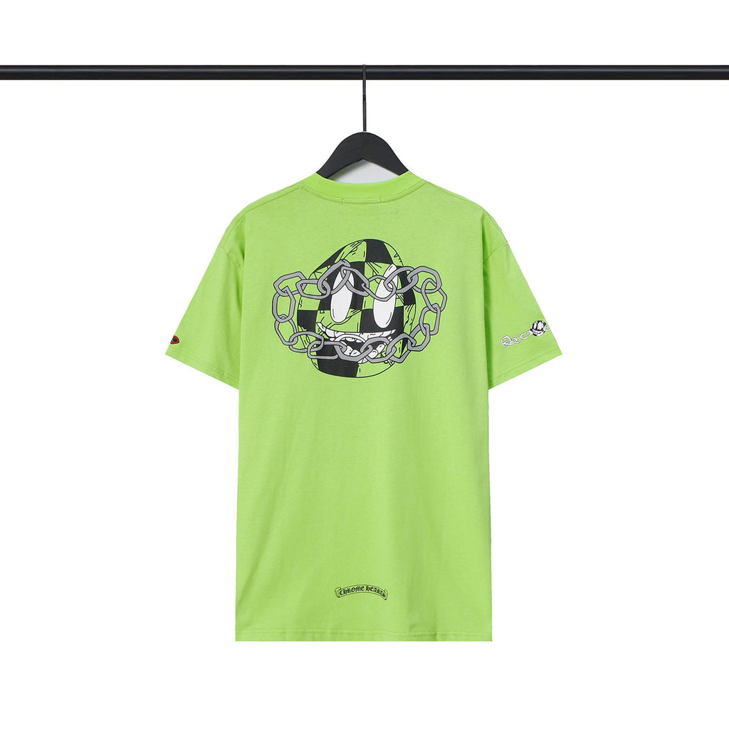 CHH Chrome Heart T Shirts Back Cross Short Sleeve T-Shirt