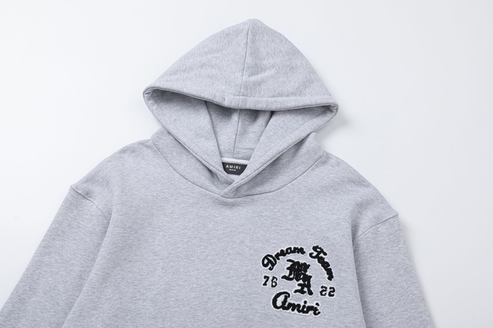 AMRI Embroidered-Logo Hoodies