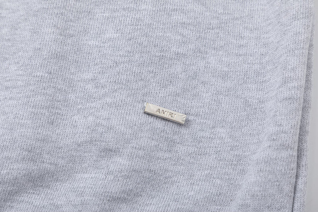 AMRI Embroidered-Logo Hoodies