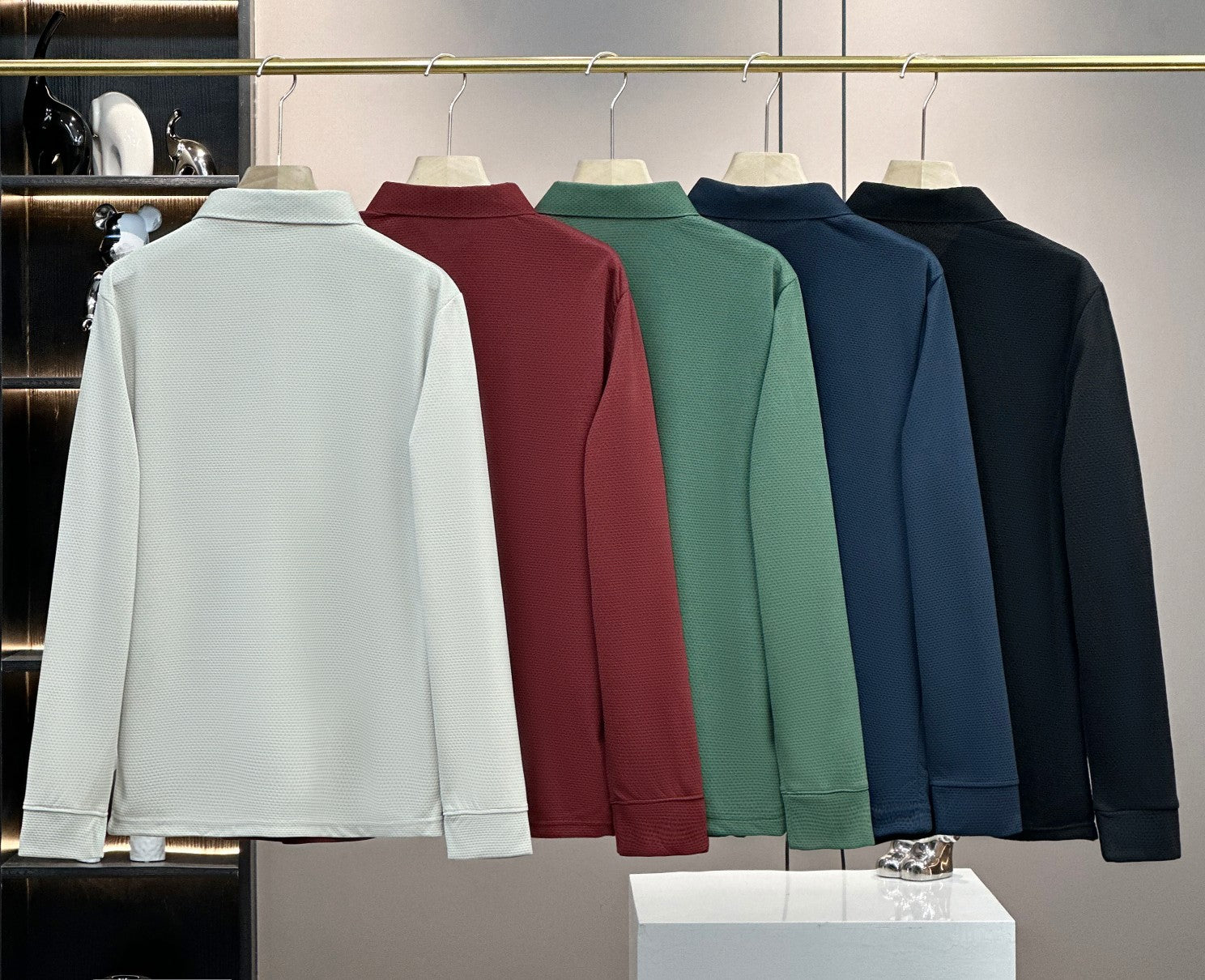 Kenzo Tiger Head Long Sleeve Polo Shirt – 2024SS – 2025 Collection