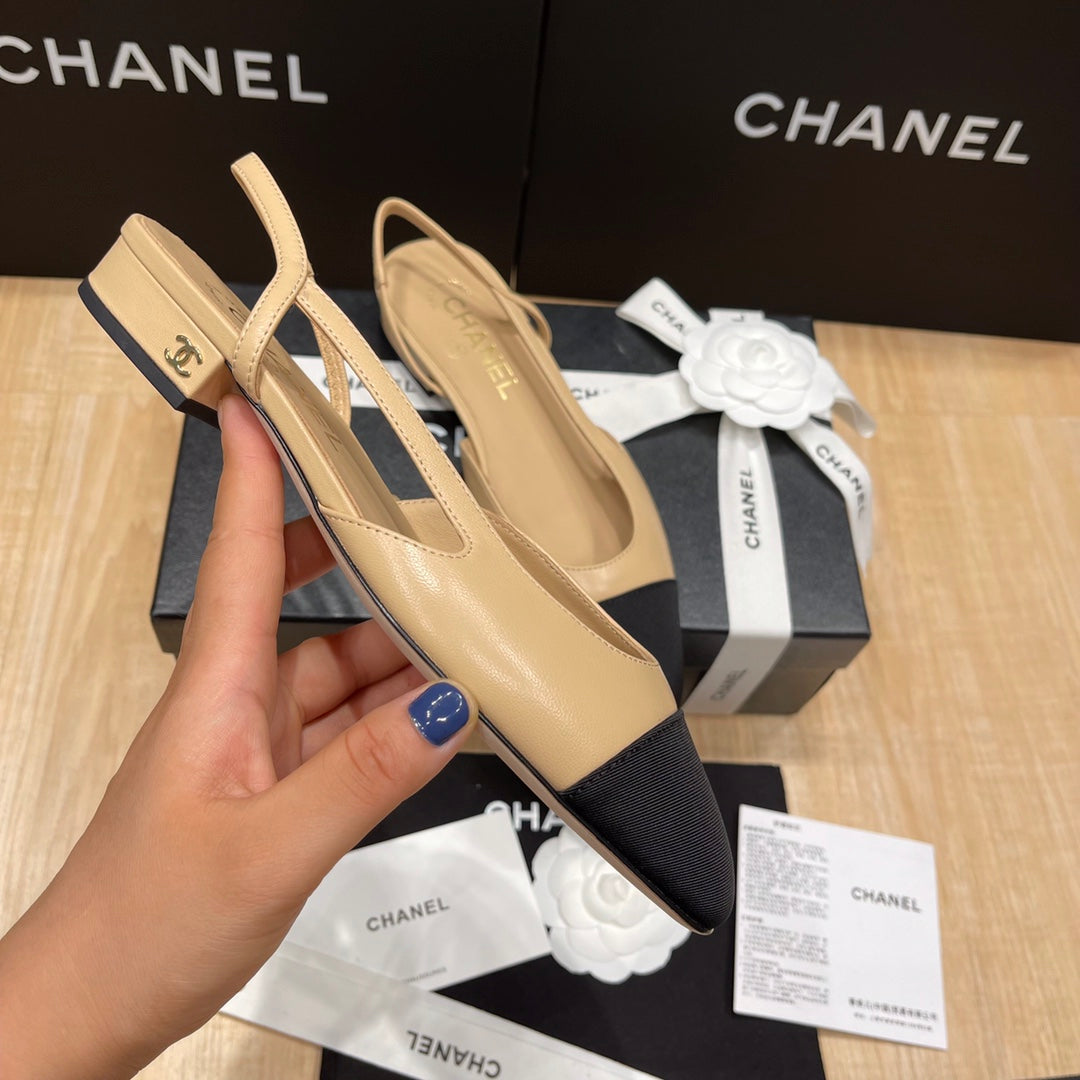 Chanel Classic Slingback Heels