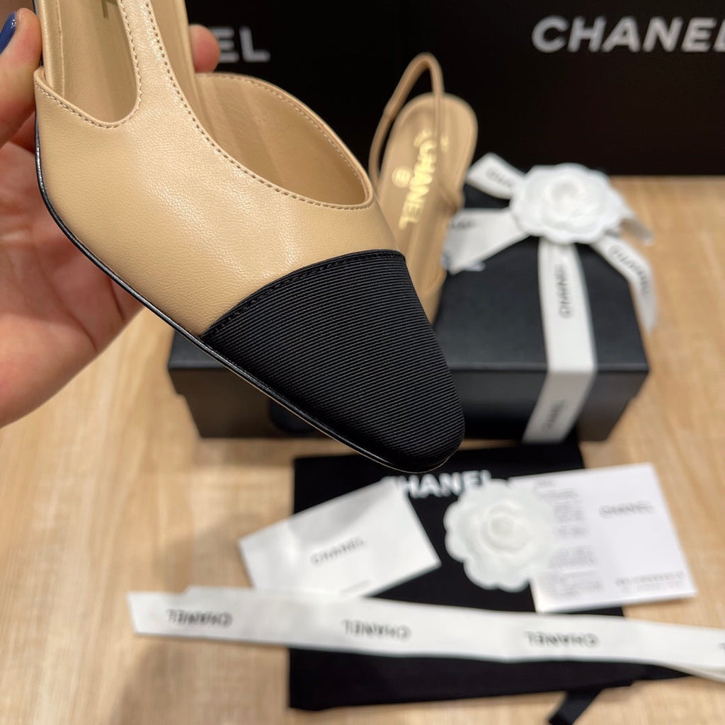 Chanel Classic Slingback Heels