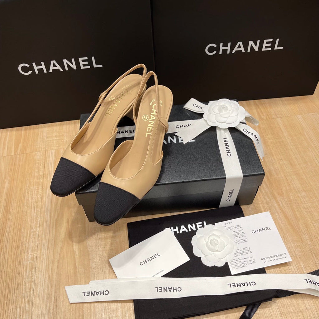 Chanel Classic Slingback Heels