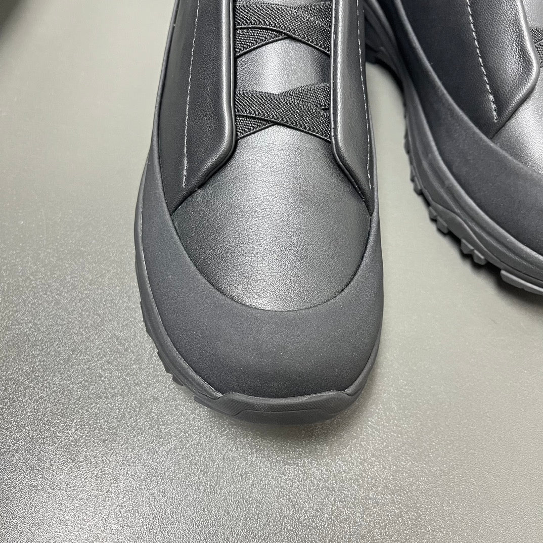 Zegna Triple Stitch™ Monte Suede Loafers – 2024 Collection