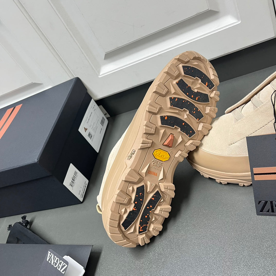 Zegna Triple Stitch™ Monte Suede Loafers – 2024 Collection