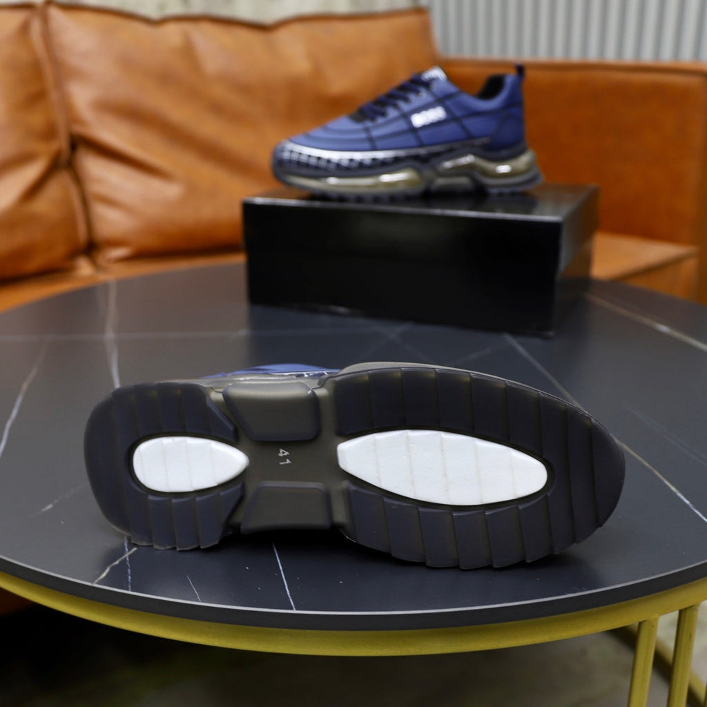 Boss Men's Knit Sport Sneakers