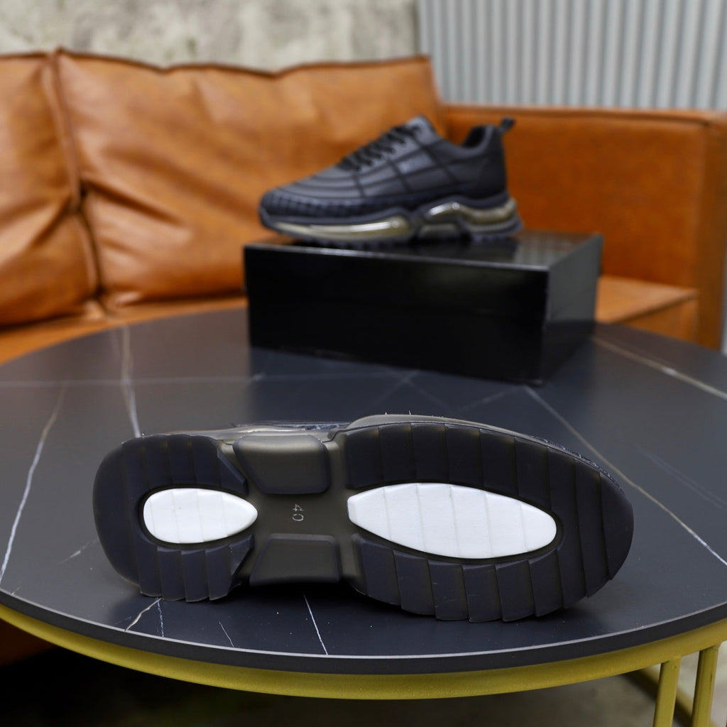 Boss Men's Knit Sport Sneakers