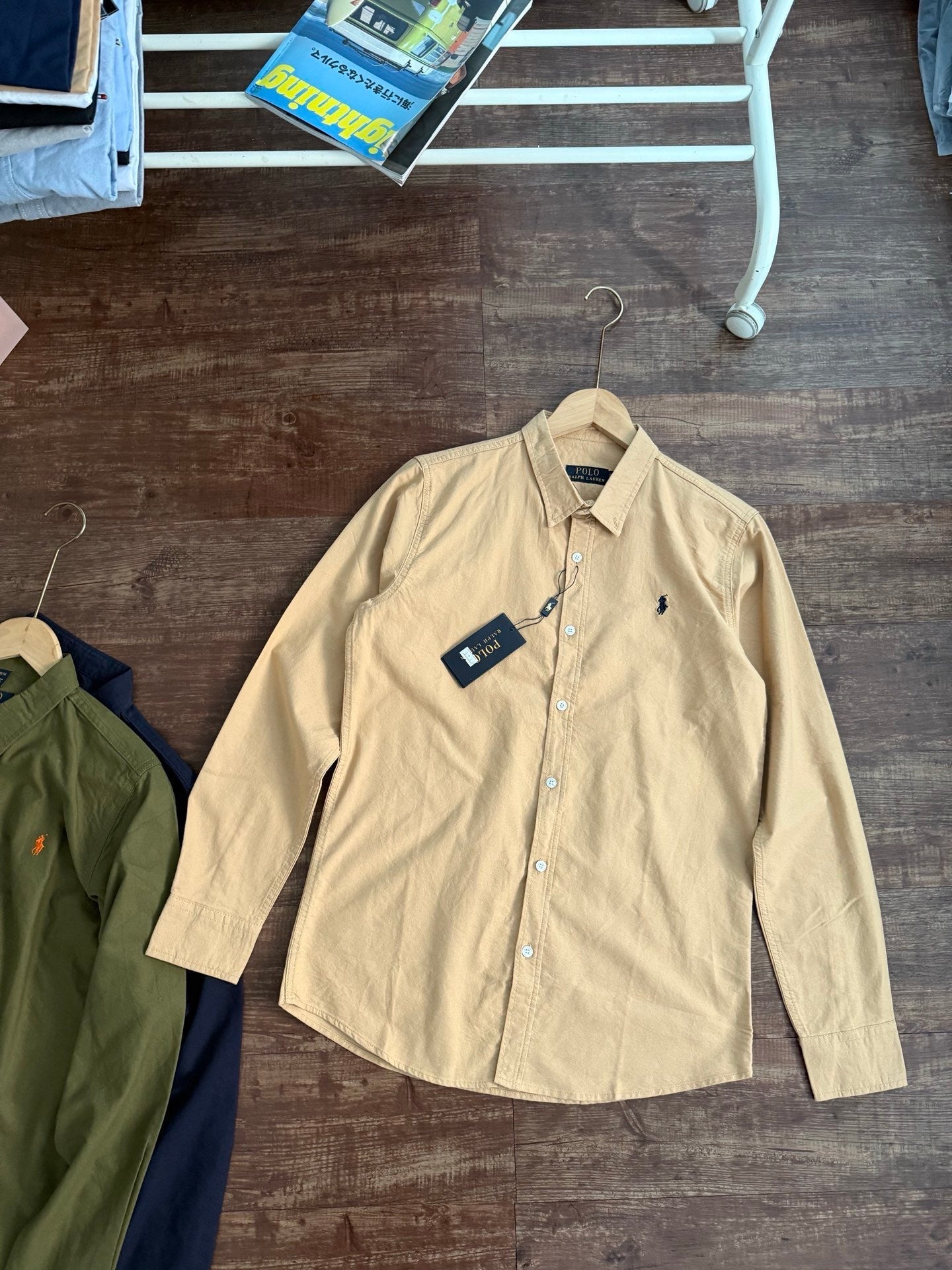 Ralph Lauren Oxford Long-Sleeve Shirt – 2025 Collection